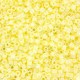 Miyuki delica kralen 11/0 - Opaque pale yellow ceylon DB-1531